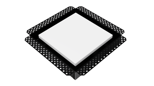 Frameless Square Magnetic Grille - VSQ200M.